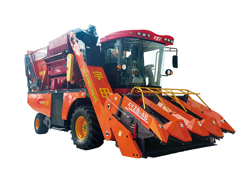 4YZB-4B自走式穗莖兼收玉(yu)米收穫機(ji)