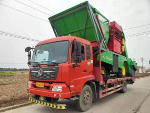 山西(xi)莖穗兼收玉米收穫機髮貨了